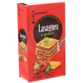 LASAGNES 500G LEADERPRICE