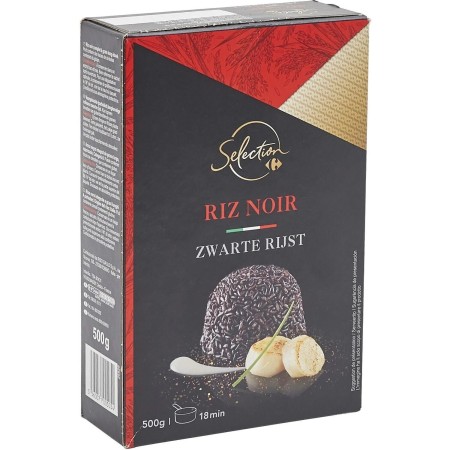 RIZ LONG NOIR 500G CARREFOUR