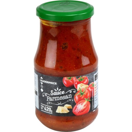 SAUCE PARMESAN LEADERPRICE 420G