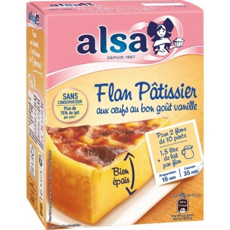 FLAN PATISSIER 125G ALSA