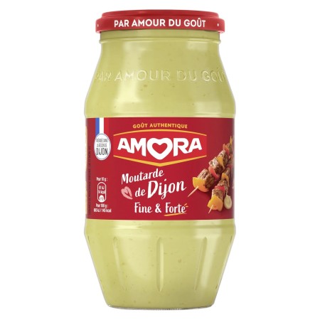 MOUTARDE FORTE 430G AMORA