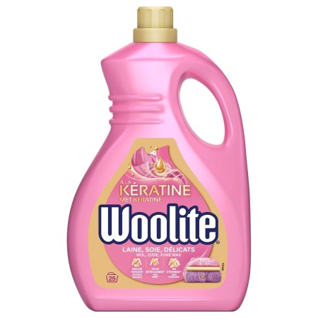 WOOLITE LESSIVE LIQUIDE POUR LAINE & SOIE A LA KERATINE 1.5L