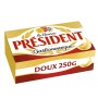BEURRE PRESIDENT DOUX 250G
