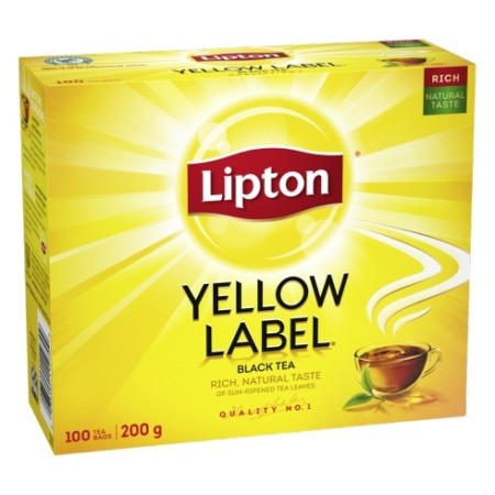 THE LIPTON YELLOW 100 SACHETS