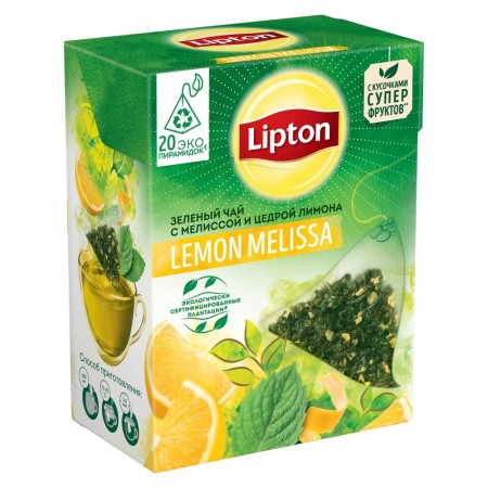THE LIPTON LEMON-MELISSA 20 SACHETS