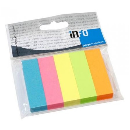 MARQUE PAGES COULEUR F 75x75 INFO NOTE