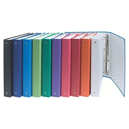 CLASSEUR ECOLIER 4 ANNEAUX EXACOMPTA