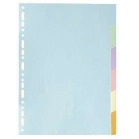 INTERCALAIRES A4 6 POSITIONS EXACOMPTA