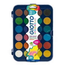 AQUARELLE PEINTURE 24 PASTILLES GIOTTO
