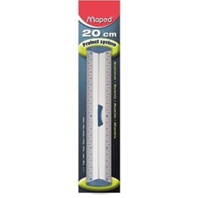 REGLE DOUBLE DECIMETRE 20CM MAPED
