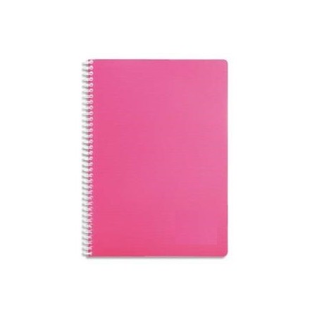 CAHIER SPIRALE A4 200 PAGES COUVERTURE PLASTIQUE CLAIREFONTAINE