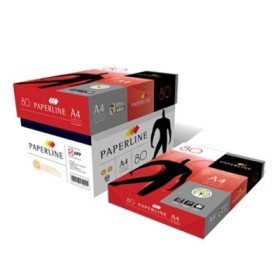 CARTON RAMETTE A4 BLANC 80GR*5 PAPERLINE