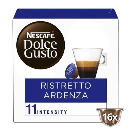 CAPSULES CAFE RISTRETO ARDENZA X16 DOLCE GUSTO NESCAFE 104GRS