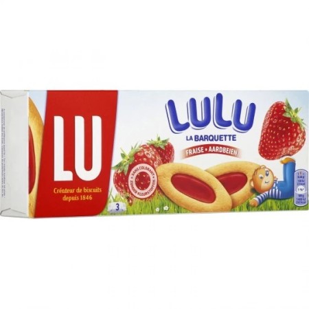 LU BARQUETTE BISCUITS FRAISE 120G