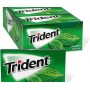 CHEWING GUM A LA MENTHE 14 PIECES TRIDENT