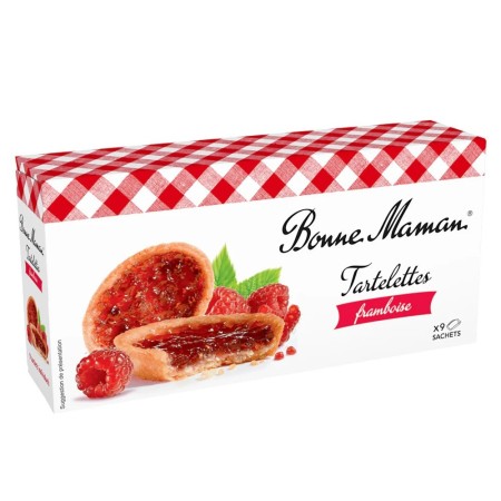 TARTELETTES FRAMBOISES 135G BONNE MAMAN