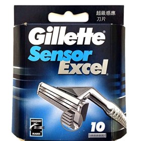 GILLETTE SENSOR EXCEL 10 LAMES