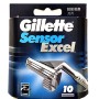 GILLETTE SENSOR EXCEL 10 LAMES