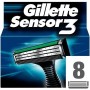 GILLETTE SENSOR 3 X8LAMES