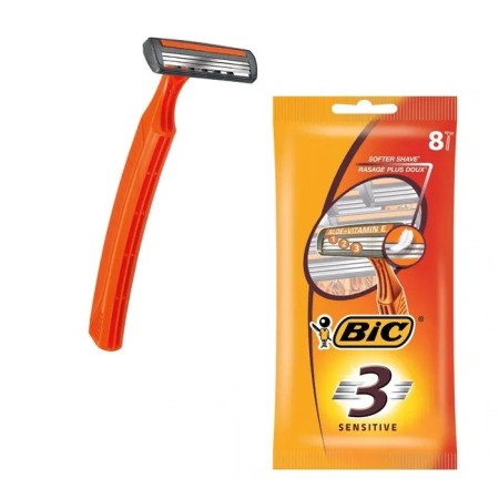 BIC SENSITIVE3 X8 RASOIRS JETABLE