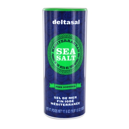 SEL DE MER FIN IODE 500G DELTASAL