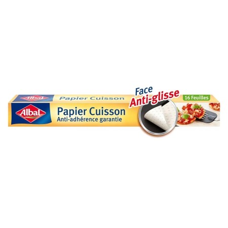 PAPIER CUISSON 16 FEUILLES ALBAL