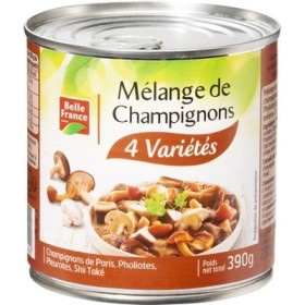 Mélange 4 Champignons 400g - BELLE FRANCE